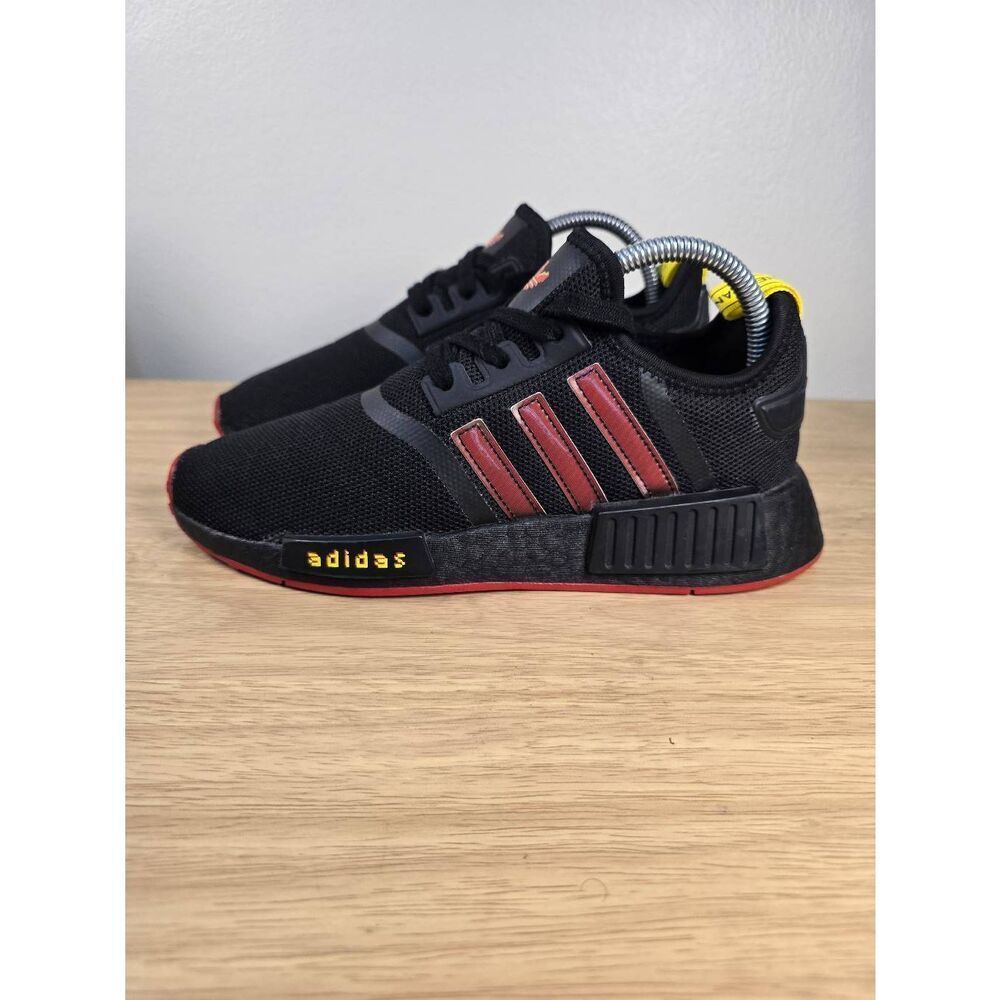 Adidas NMD Men's Running Shoes Size 6 Black Red Yellow
